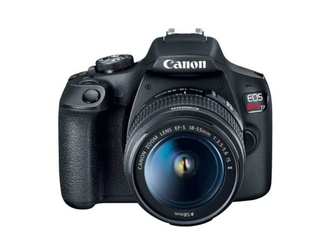Canon EOS Rebel T7 DSLR Camera with 18-55mm Lens | Built-in Wi-Fi | 24.1 MP CMOS Sensor | DIGIC 4+ Image Processor and Full HD Videos